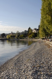 Plage de Lutry, Suisse