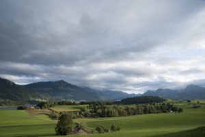 Paysage de Gruyère, Suisse