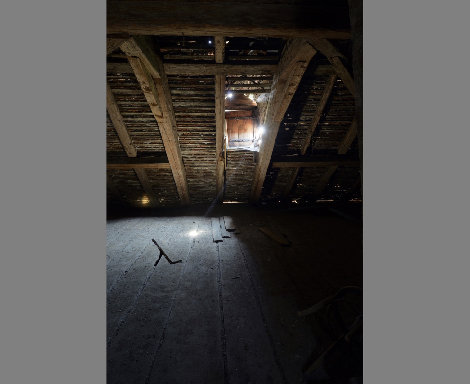 Photographe d'architecture Fribourg, Combles