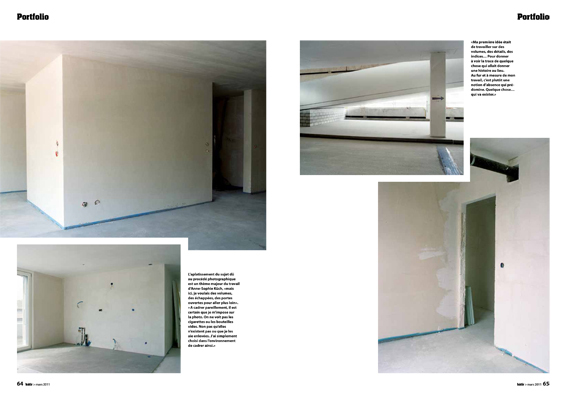 publication magazine Batir mars 2011 Anne-Sophie Aeby Photographe d'architecture