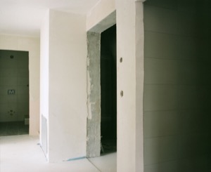 Chantier construction appartement, Suisse