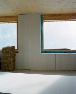Isolation en paille, Suisse