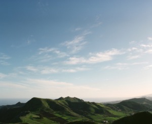 Paysage Ténérife, crète montagneuse, iles Canaries